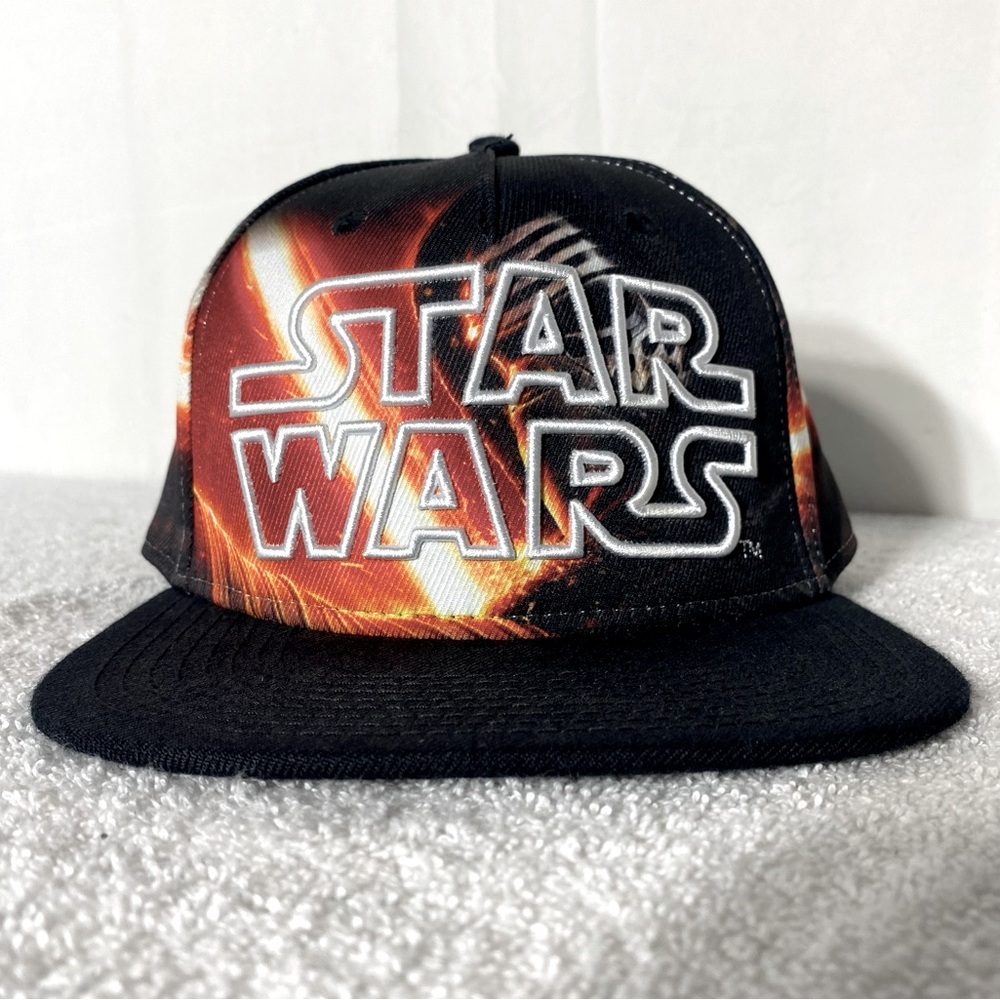 Star Wars Embroidered Kylo Ren Sublimated Snap Back Hat - Picture 9 of 13